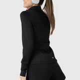 Polera Para Mujer 2Nd Layer Full Zip Negro Bsoul