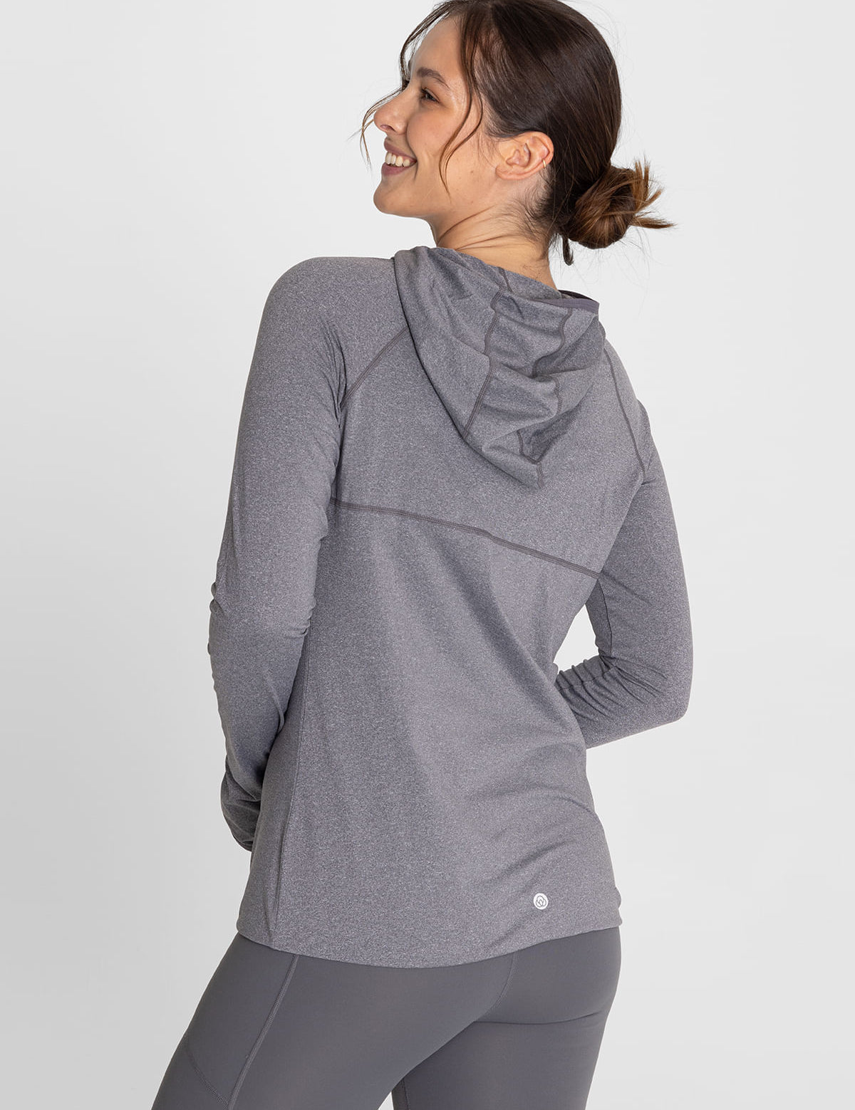 Hoodie Para Mujer  Warmer Lucia Gris Bsoul