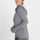 Hoodie Para Mujer  Warmer Lucia Gris Bsoul