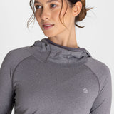 Hoodie Para Mujer  Warmer Lucia Gris Bsoul