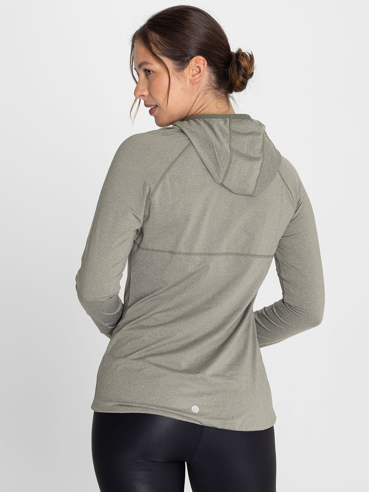 Hoodie Para Mujer  Warmer Lucia Verde Bsoul