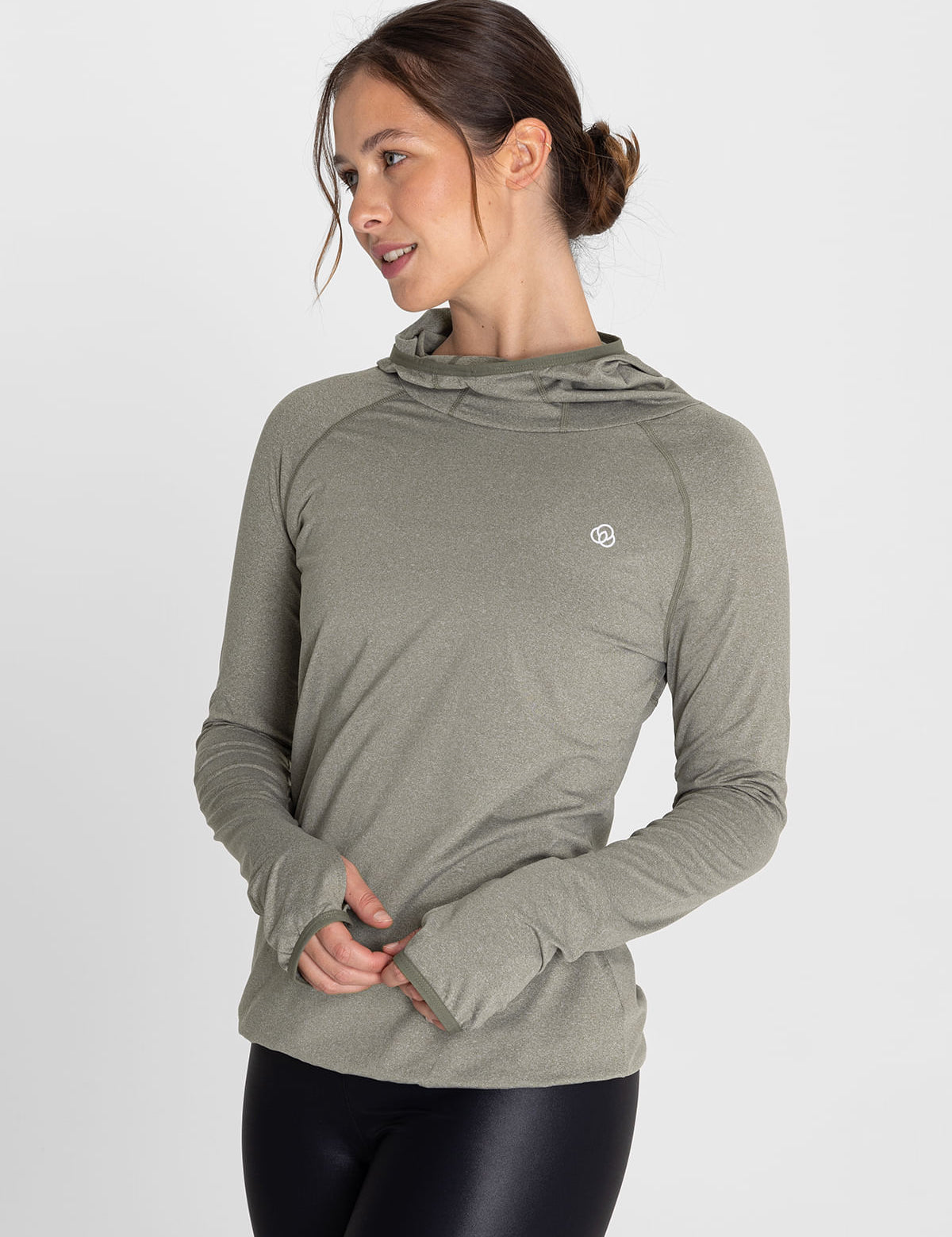 Hoodie Para Mujer  Warmer Lucia Verde Bsoul