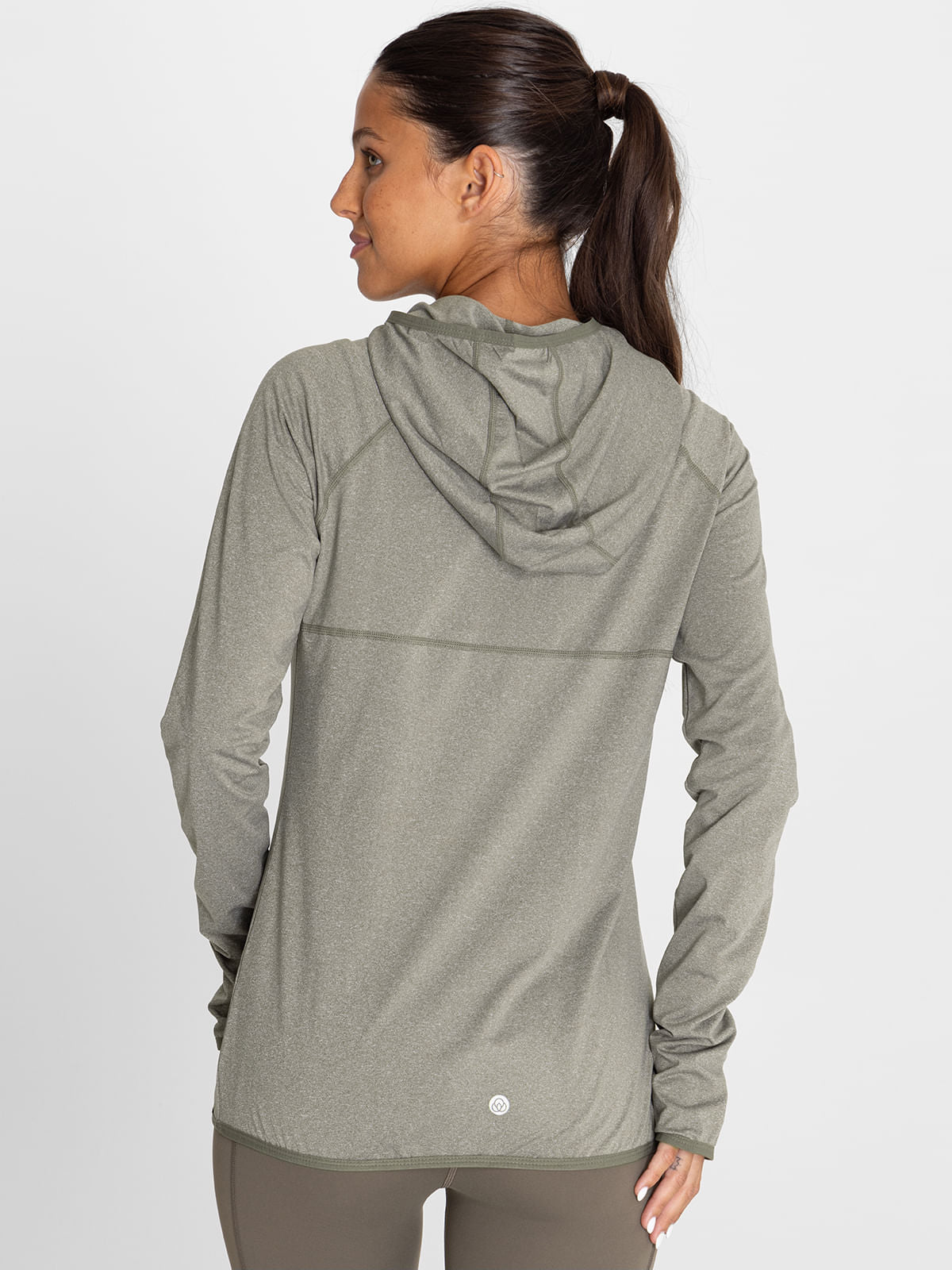 Hoodie Para Mujer  Warmer Lucia Verde Bsoul