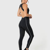 Enterizos Para Mujer Open Back Onesie Al Negro Bsoul