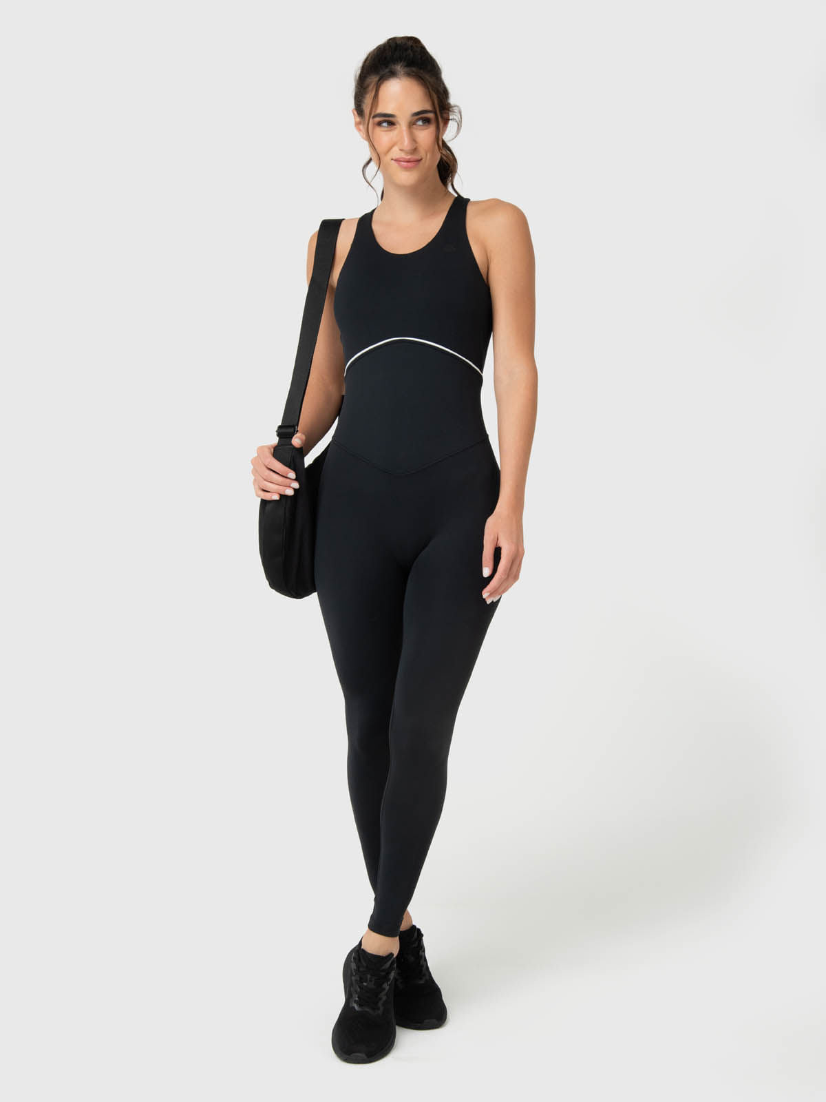 Enterizos Para Mujer Open Back Onesie Al Negro Bsoul