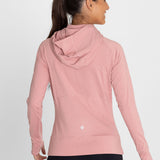 Hoodie Full Zipper Para Mujer  Warmer Rosado Bsoul