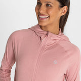 Hoodie Full Zipper Para Mujer  Warmer Rosado Bsoul