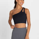 Bra Para Mujer  One Shoulder Gala Negro Bsoul