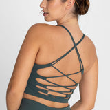 Bra Para Mujer  Crop Top Noa Verde Bsoul