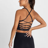 Bra Para Mujer  Crop Top Noa Negro Bsoul