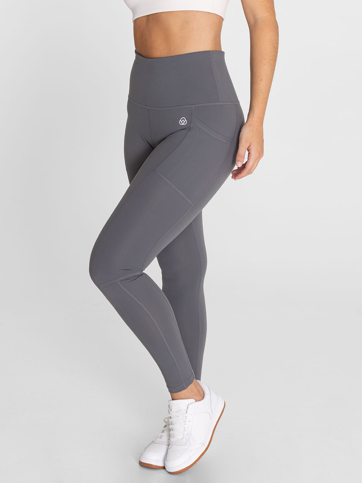 Legging Para Mujer Long Noa Gris Bsoul