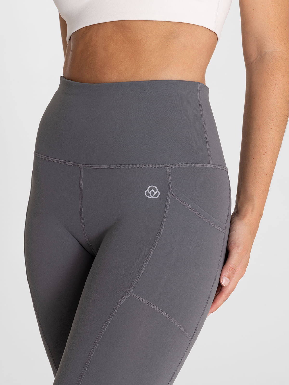 Legging Para Mujer Long Noa Gris Bsoul