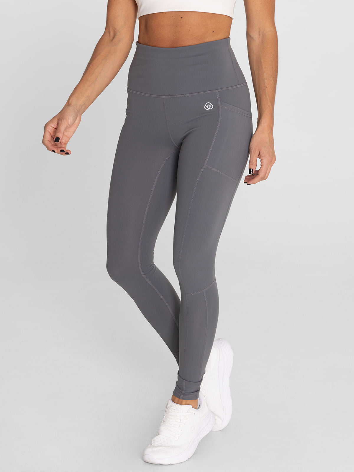 Legging Para Mujer Long Noa Gris Bsoul