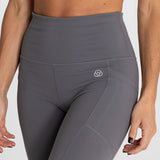 Legging Para Mujer Long Noa Gris Bsoul