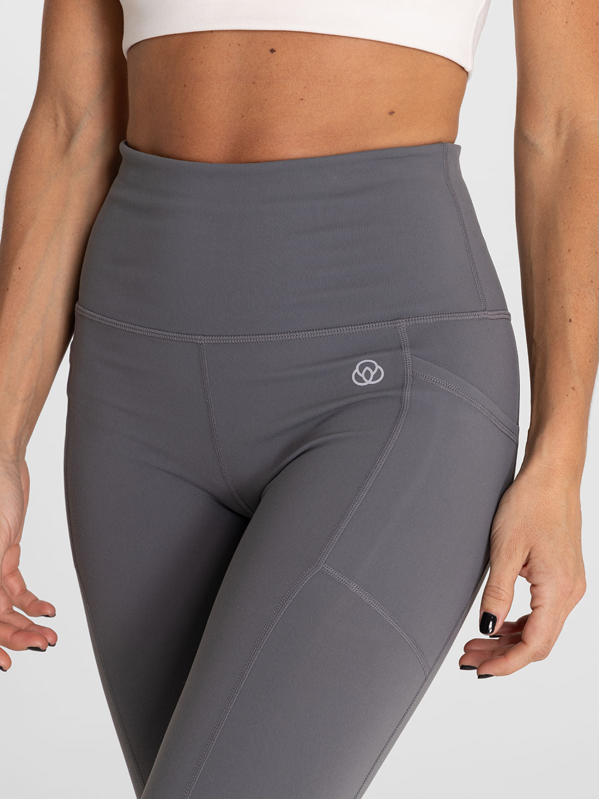 Legging Para Mujer Long Noa Gris Bsoul
