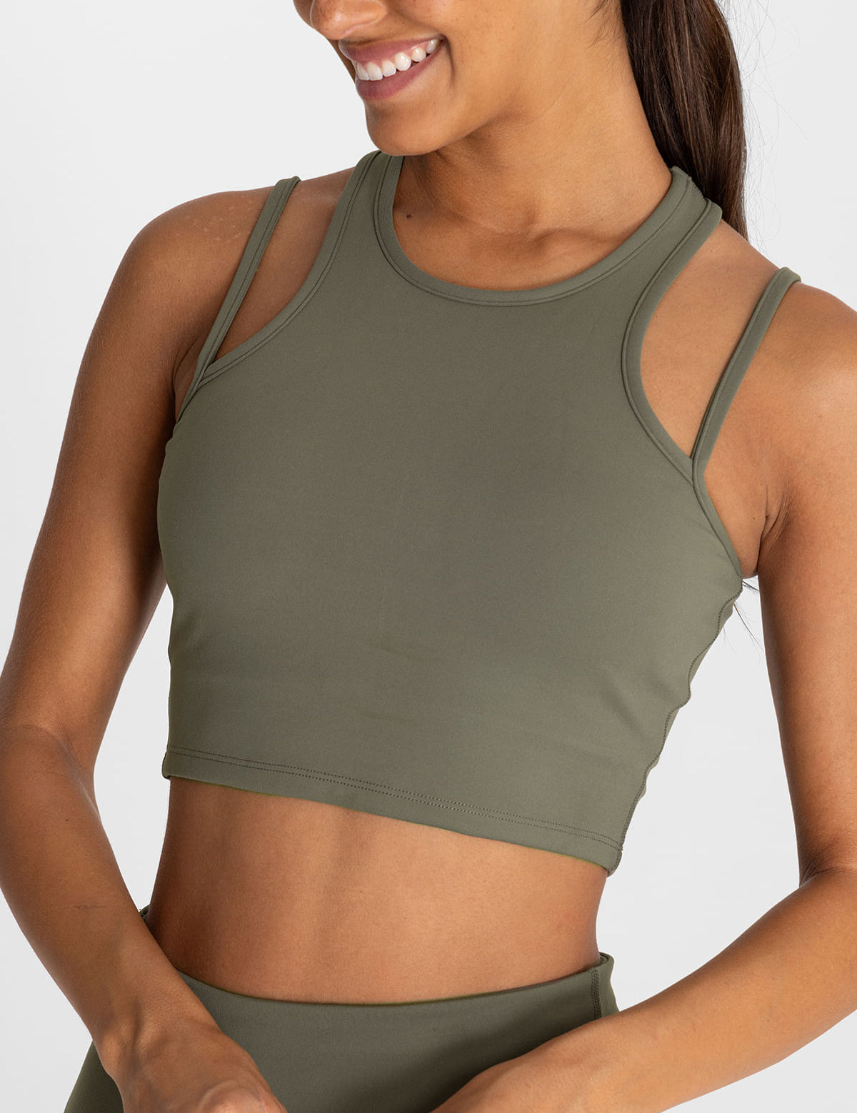 Bra Para Mujer  Crop Top Nina Verde Bsoul