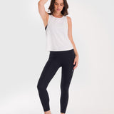 Polo Sin Mangas Para Mujer Vest Zia Blanco Bsoul
