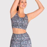 Bra Para Mujer Deportivo Crop Enia Print Bsoul