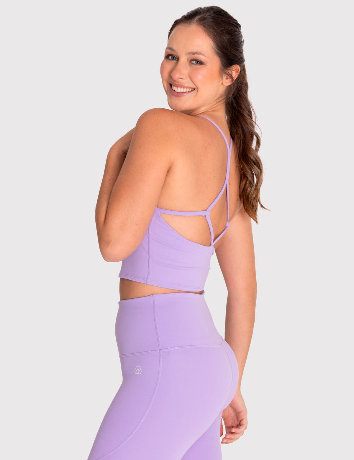 Bra Para Mujer Deportivo Crop Kaira Morado Bsoul