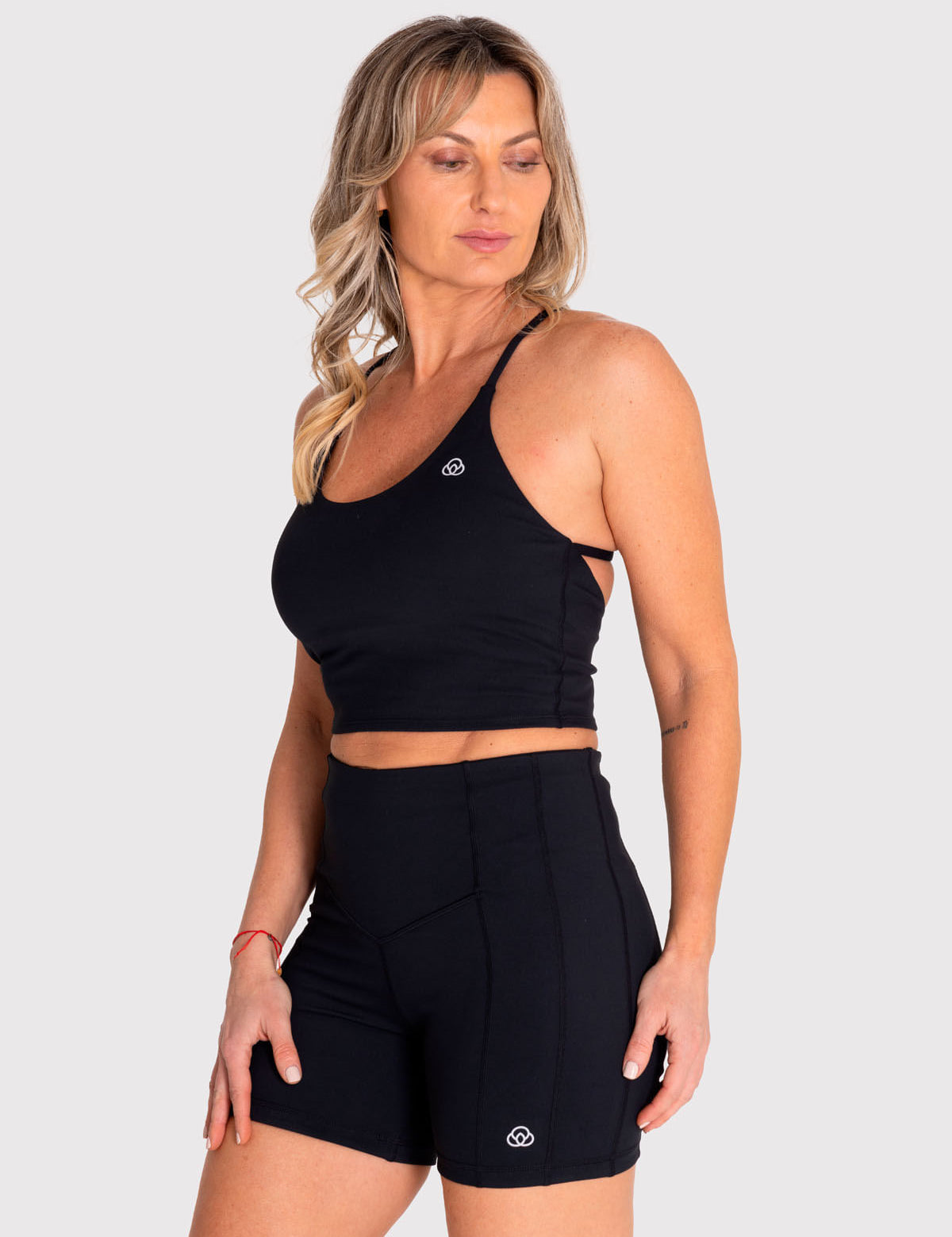 Bra Para Mujer Deportivo Crop Kaira Negro Bsoul