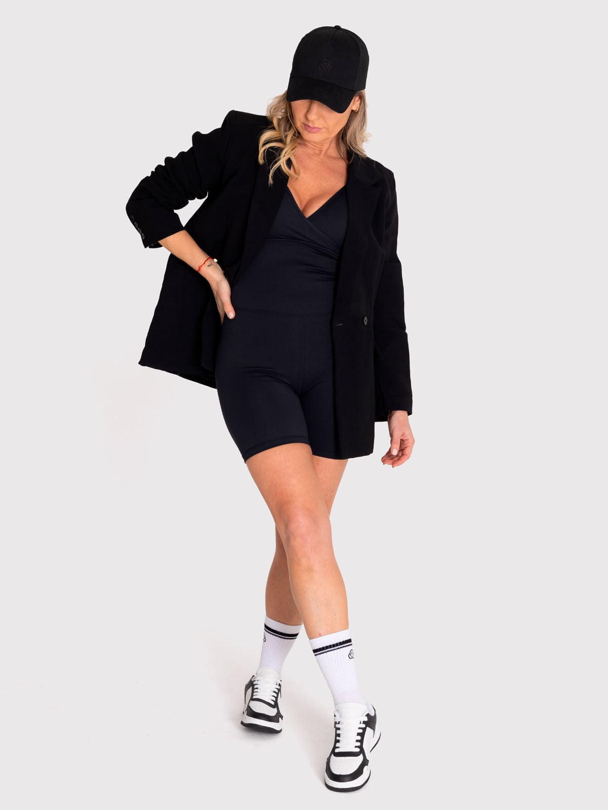 Enterizo Para Mujer  Enia Negro Bsoul