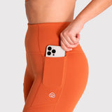 Legging Para Mujer Ankle Livia Naranja Bsoul