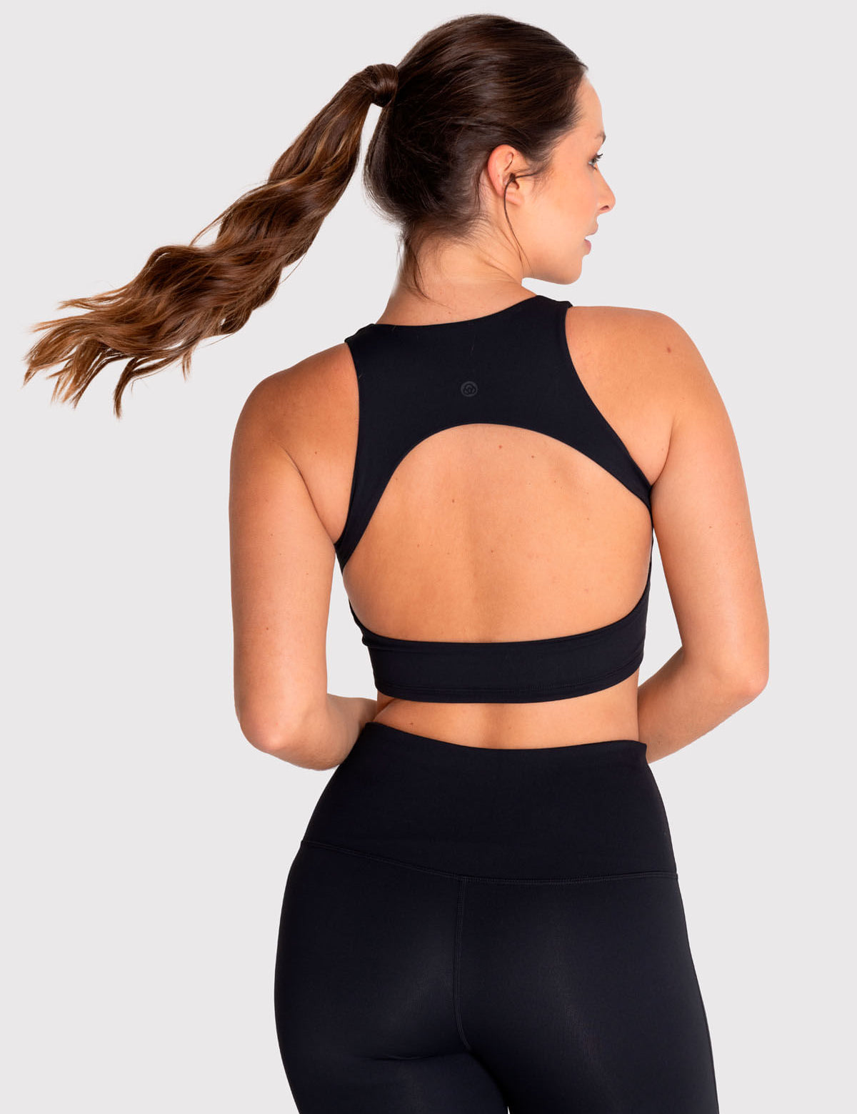 Bra Para Mujer Deportivo Crop Aura Negro Bsoul