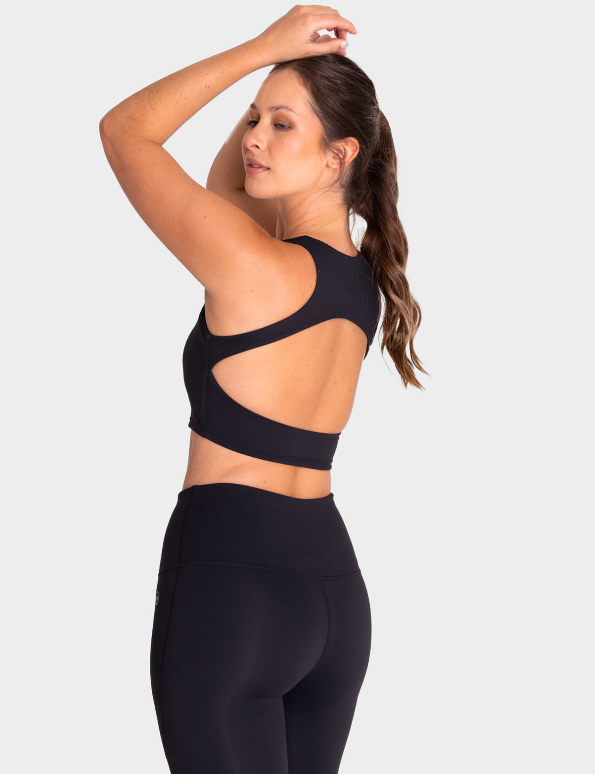 Bra Para Mujer Deportivo Crop Aura Negro Bsoul