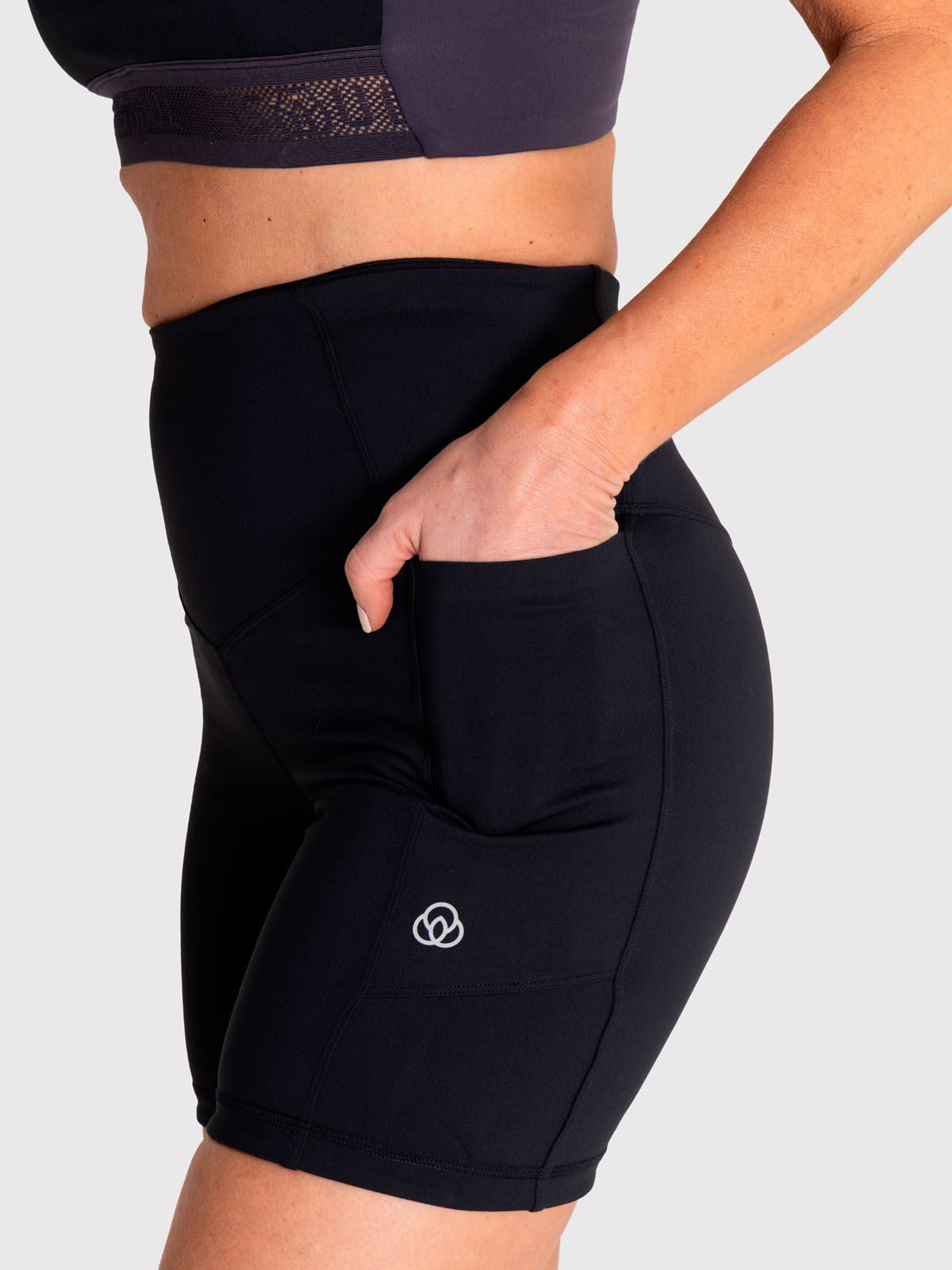 Short Para Mujer  Bianca Negro Bsoul