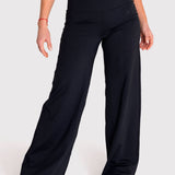 Pantalón Para Mujer  Wide Leg Negro Bsoul