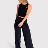 Pantalón Para Mujer  Wide Leg Negro Bsoul