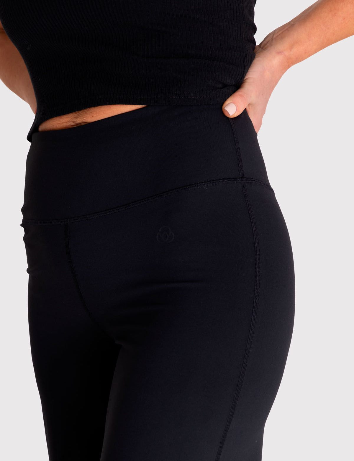 Pantalón Para Mujer  Wide Leg Negro Bsoul