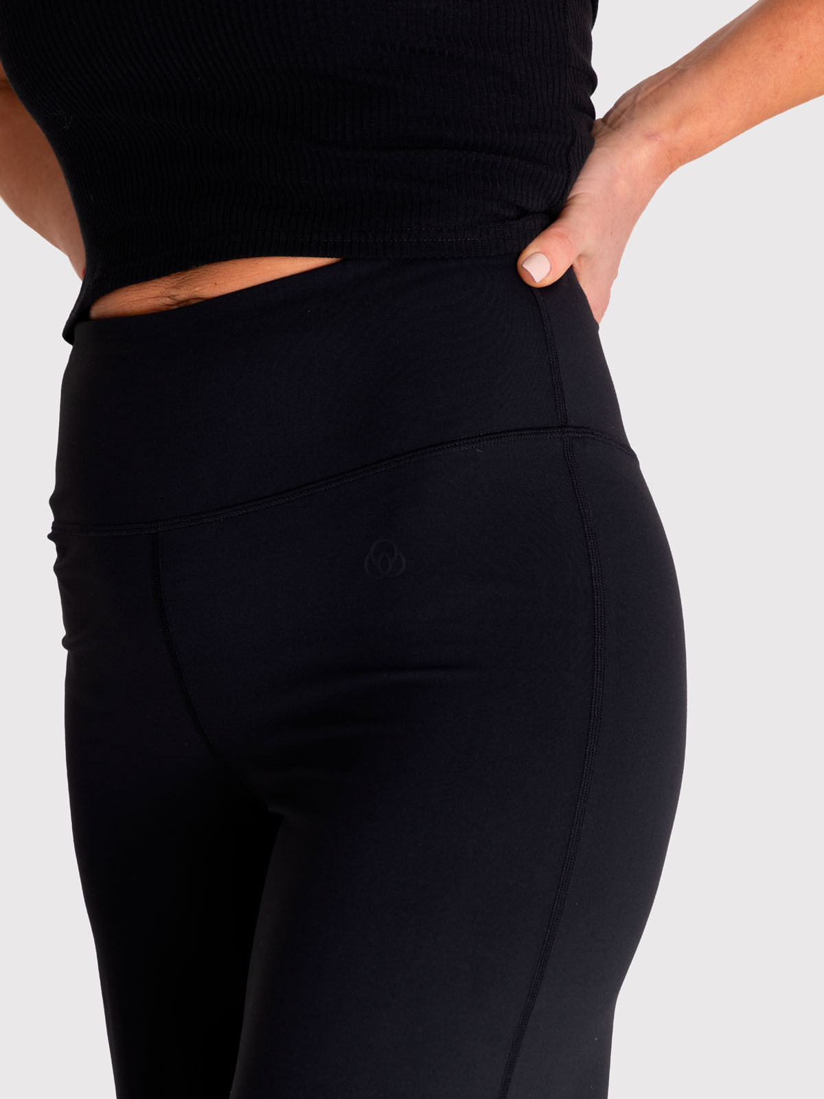 Pantalón Para Mujer  Wide Leg Negro Bsoul