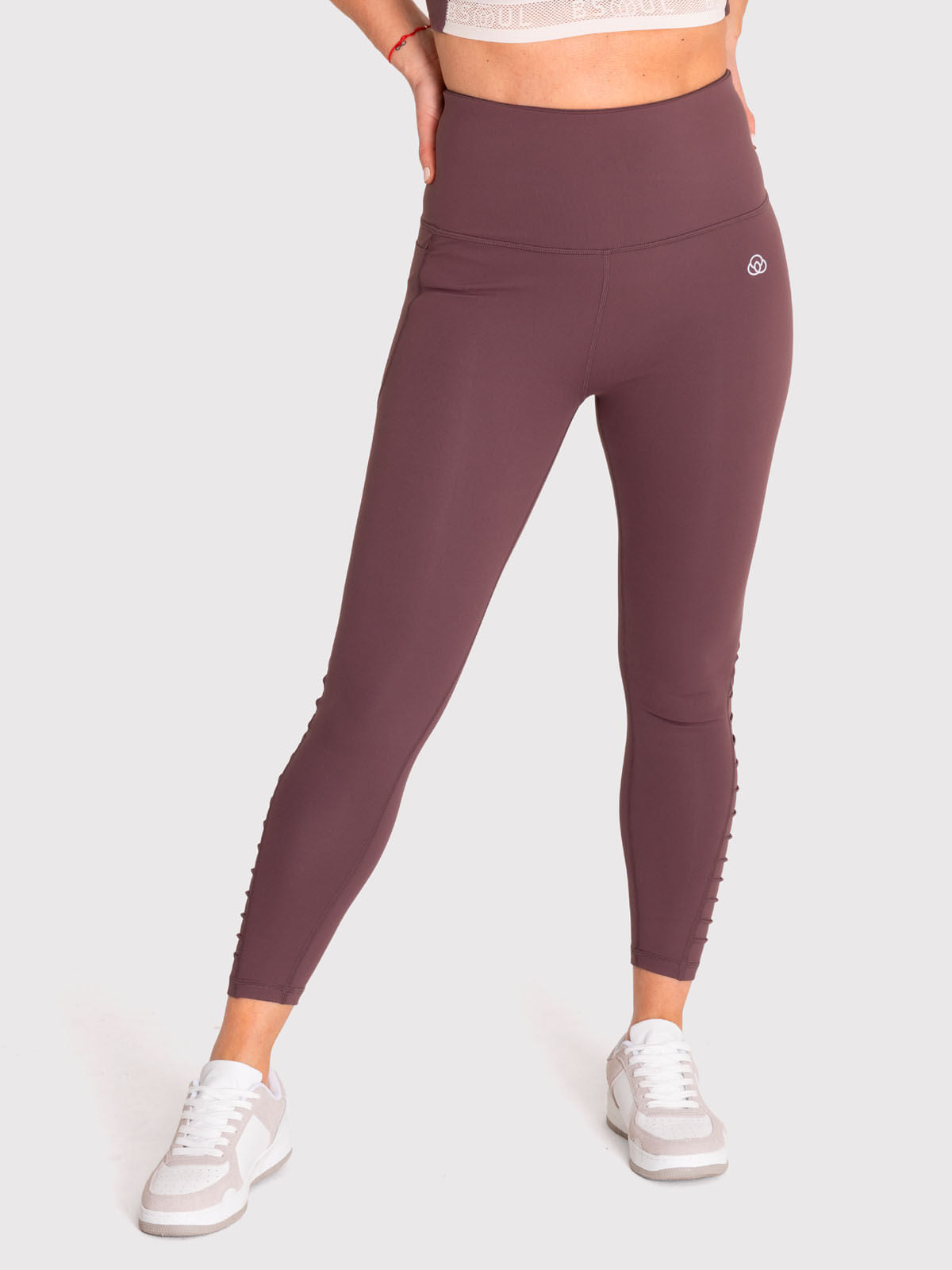 Legging Para Mujer Ankle Enia Marrón Bsoul