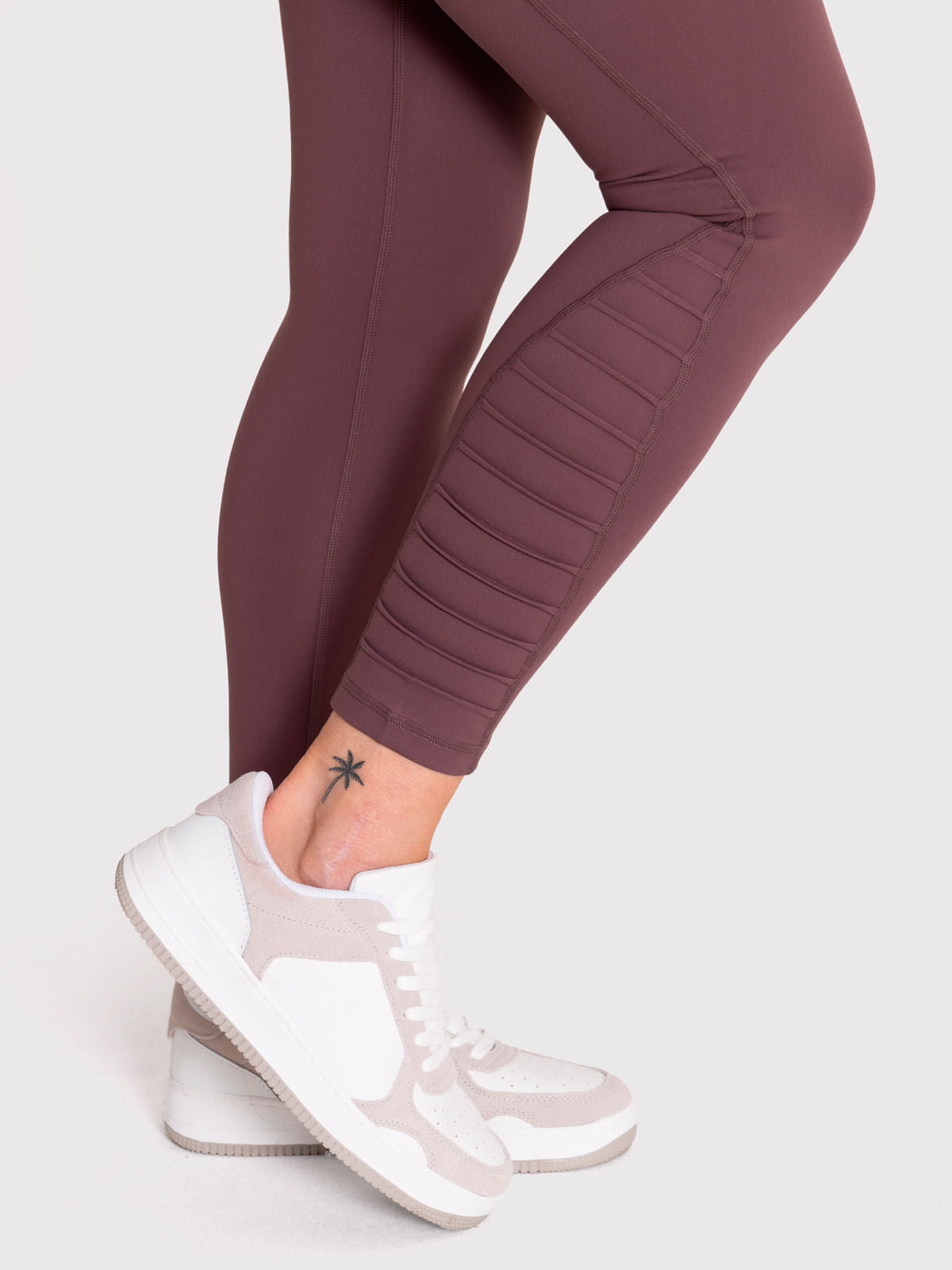 Legging Para Mujer Ankle Enia Marrón Bsoul