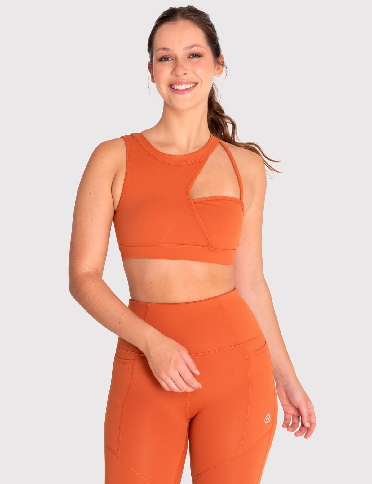 Bra Para Mujer Deportivo Juno Naranja Bsoul