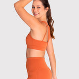 Bra Para Mujer Deportivo Juno Naranja Bsoul