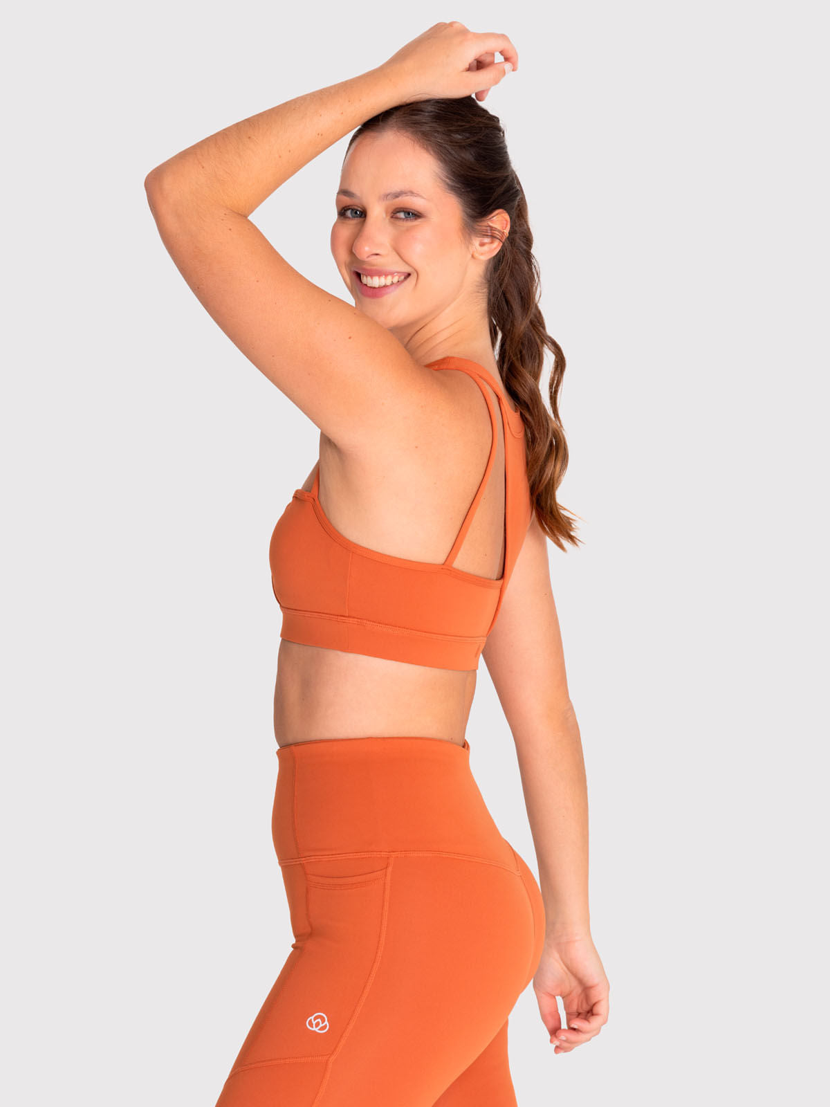 Bra Para Mujer Deportivo Juno Naranja Bsoul