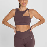 Bra Para Mujer Deportivo Juno Marron Bsoul