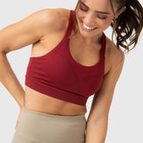 Bra Para Mujer High Support Rojo Bsoul