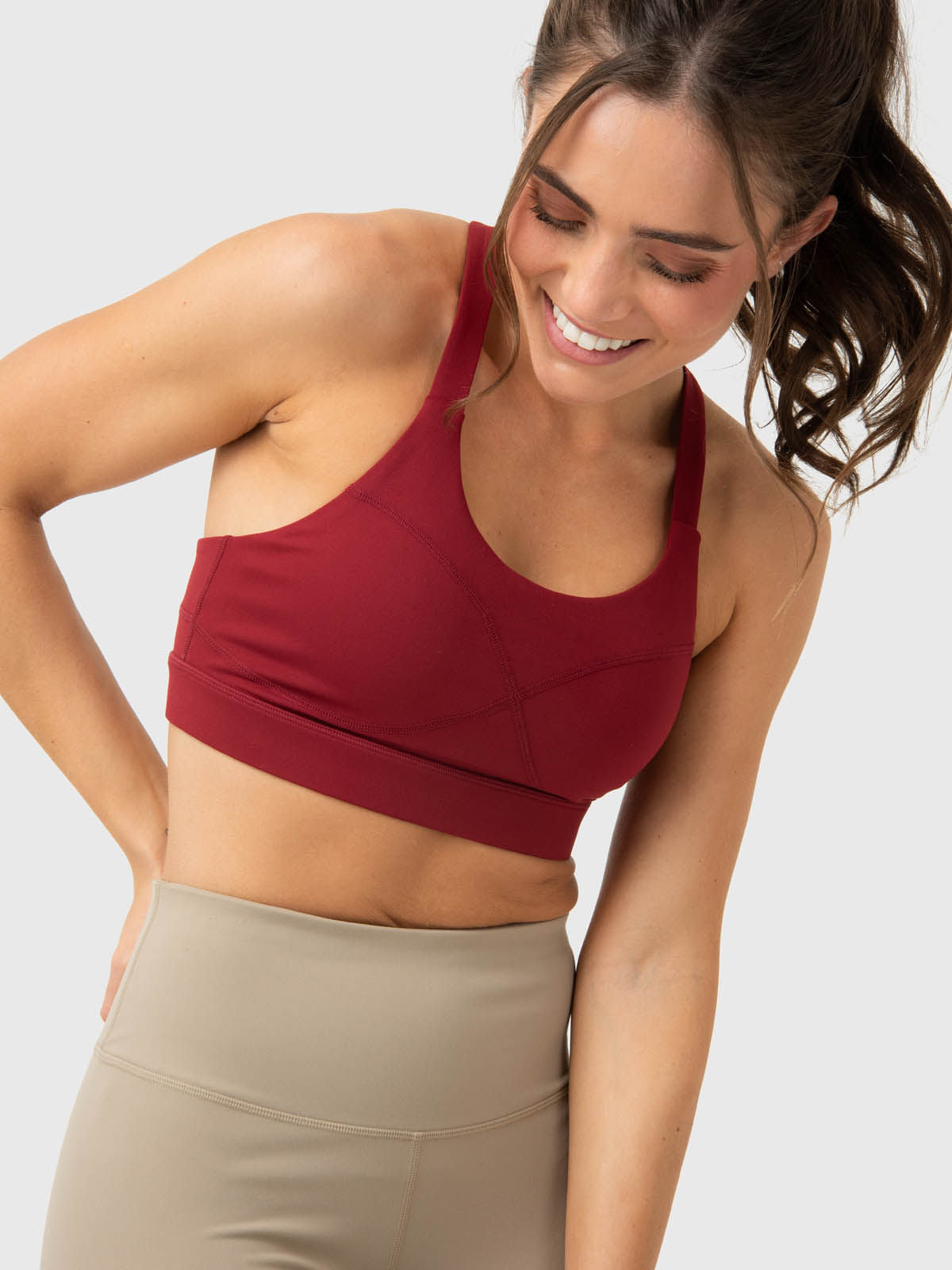 Bra Para Mujer High Support Rojo Bsoul