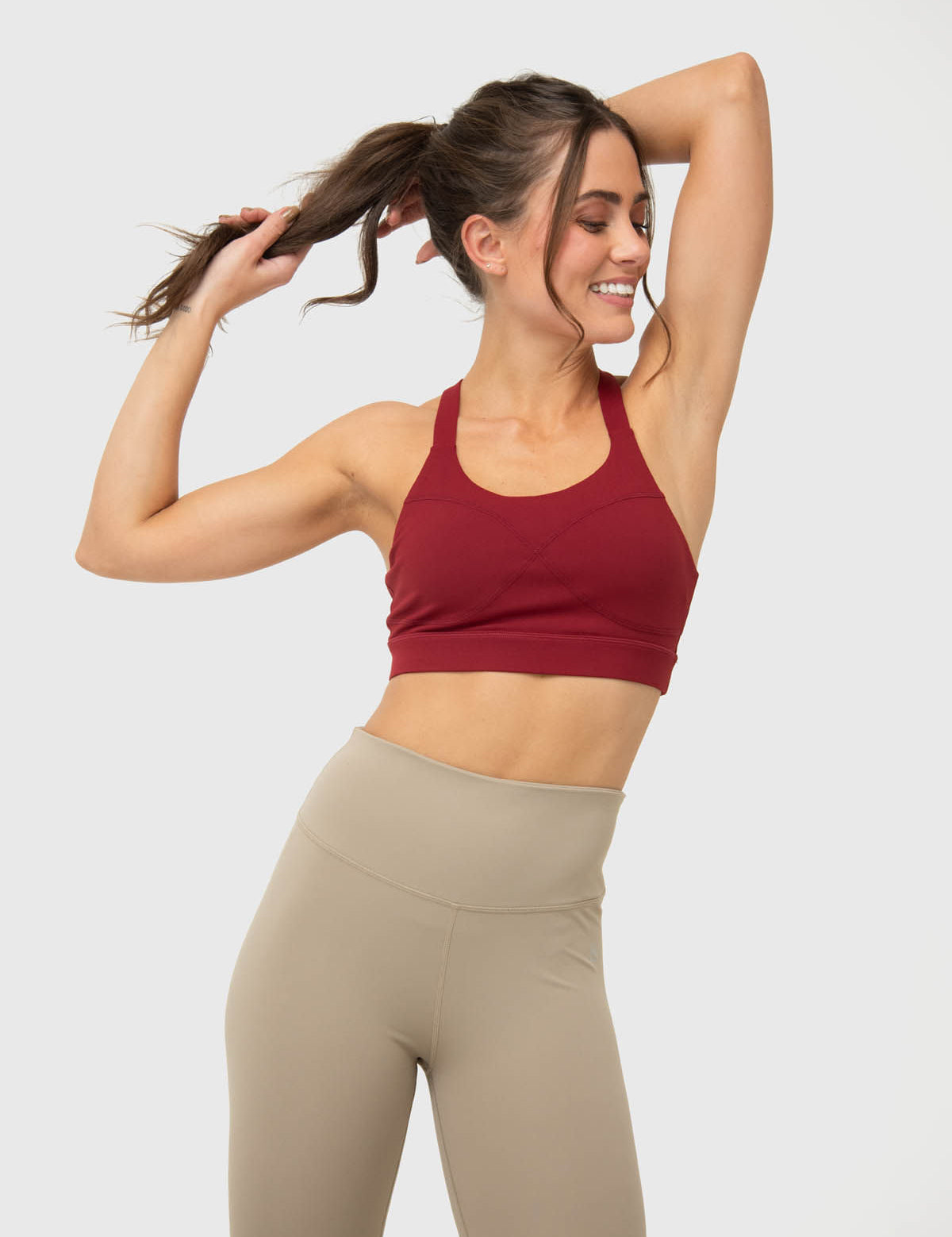 Bra Para Mujer High Support Rojo Bsoul