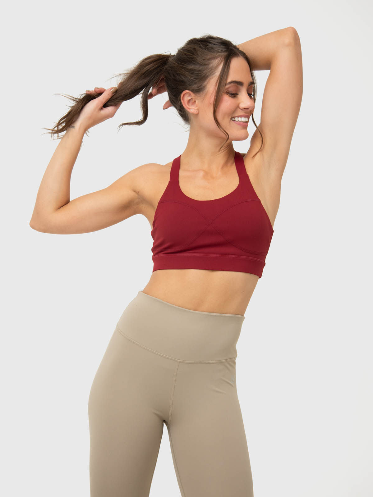 Bra Para Mujer High Support Rojo Bsoul