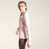 Polo Half Zip para Mujer