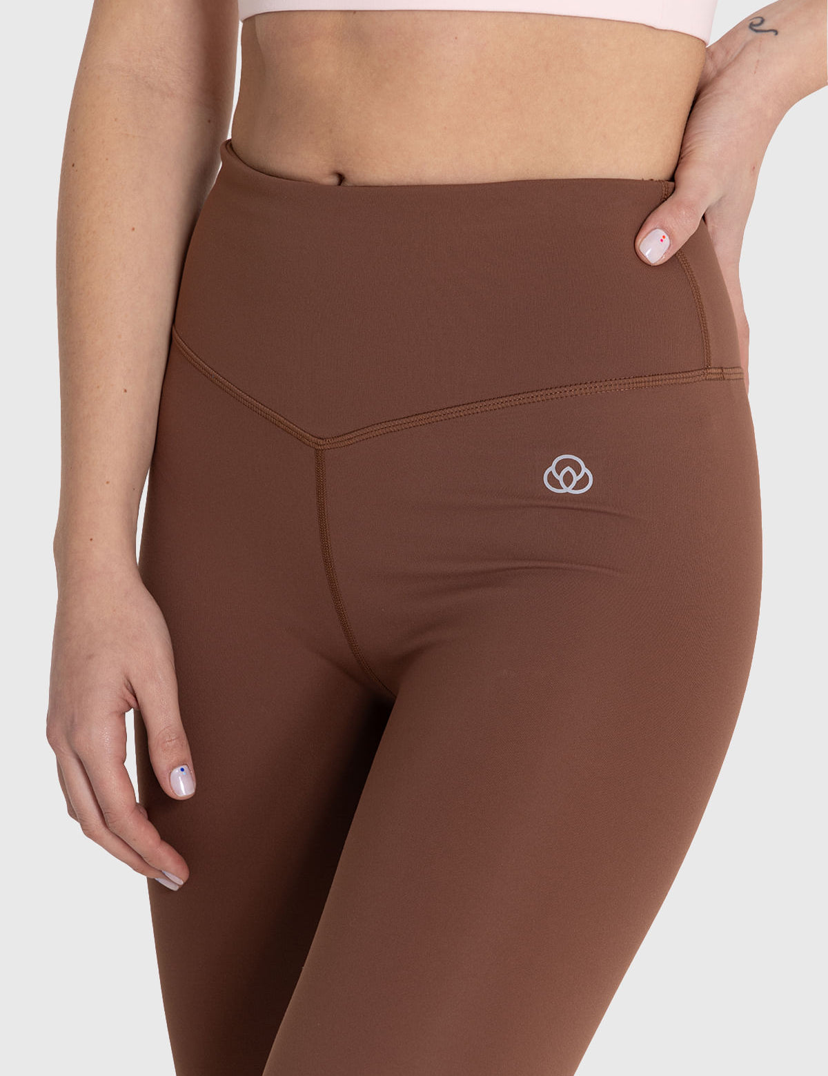 Legging Para Mujer Ankle Emma Marrón Bsoul