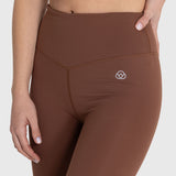 Legging Para Mujer Ankle Emma Marrón Bsoul