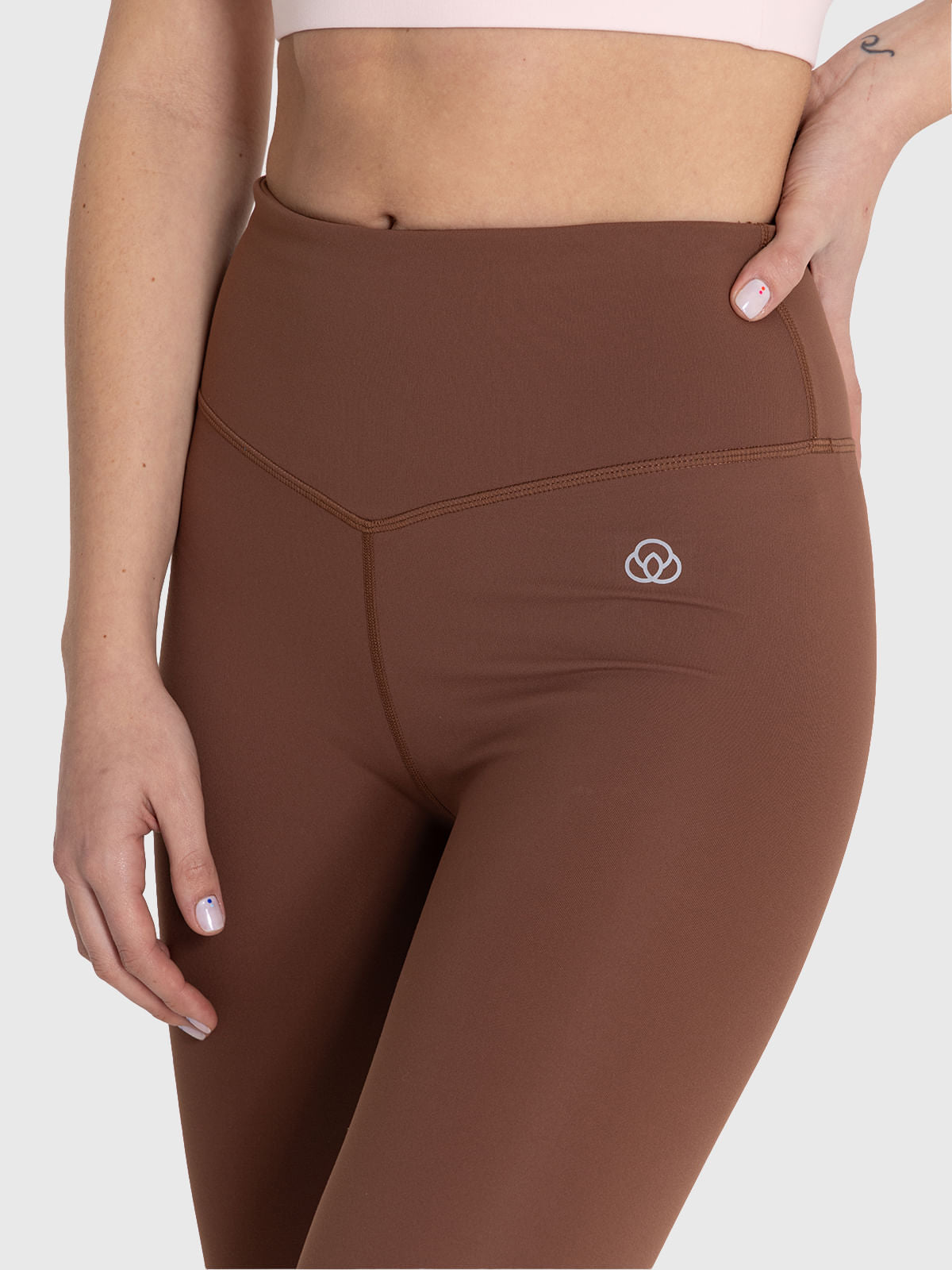 Legging Para Mujer Ankle Emma Marrón Bsoul