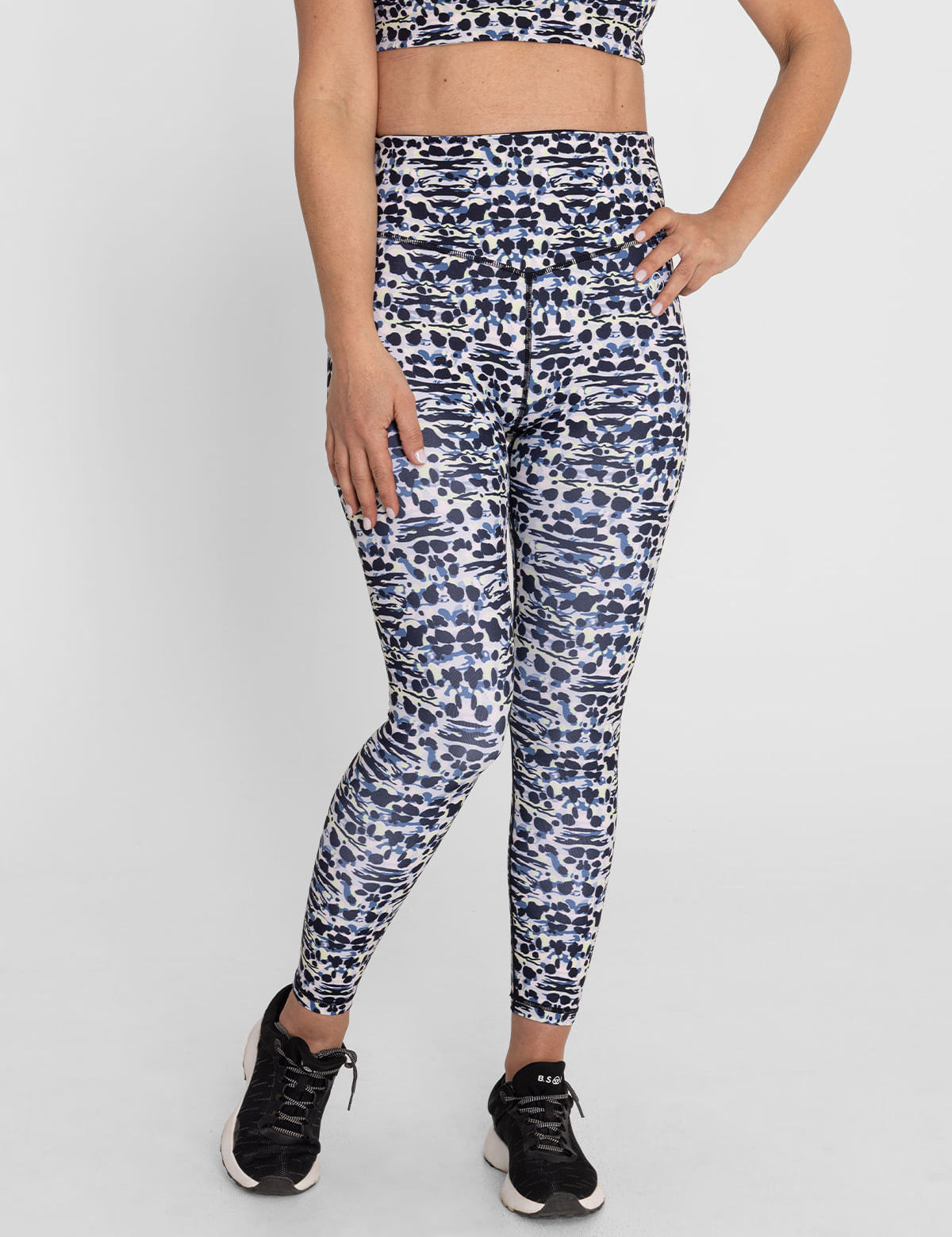 Legging Para Mujer Ankle Emma Multicolor Bsoul