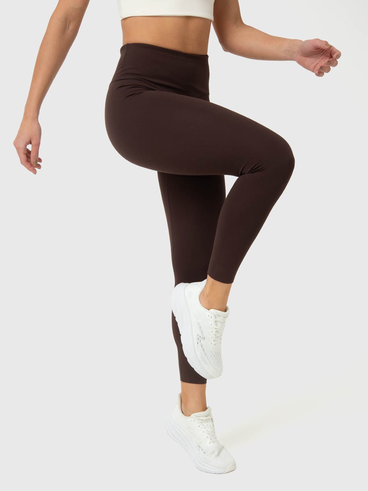 Legging Para Mujer Ankle Emma Marrón Bsoul