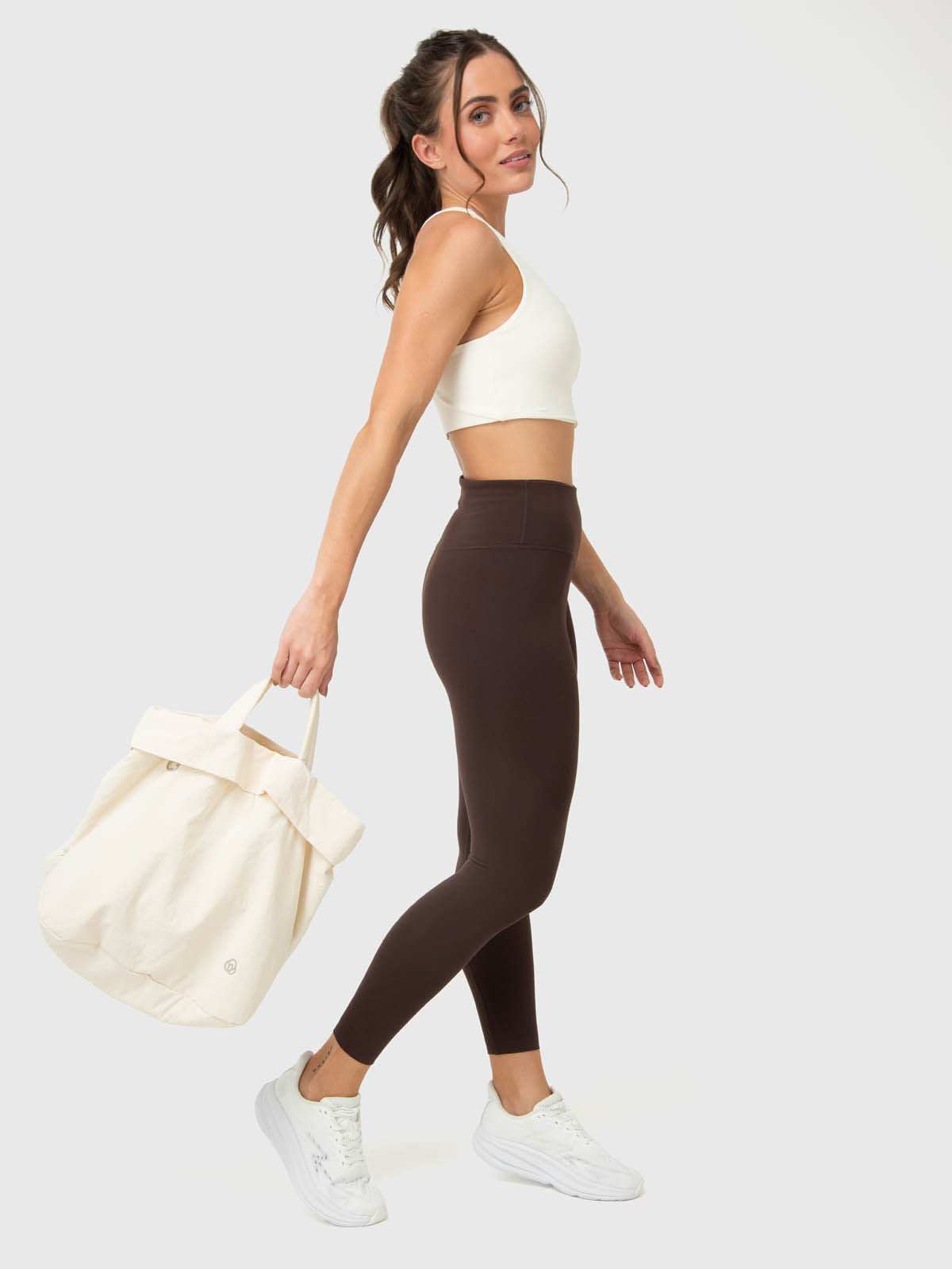 Legging Para Mujer Ankle Emma Marrón Bsoul